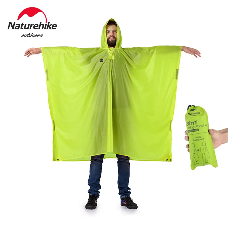 Camping Rain Poncho - Naturehike – veste de pluie 3