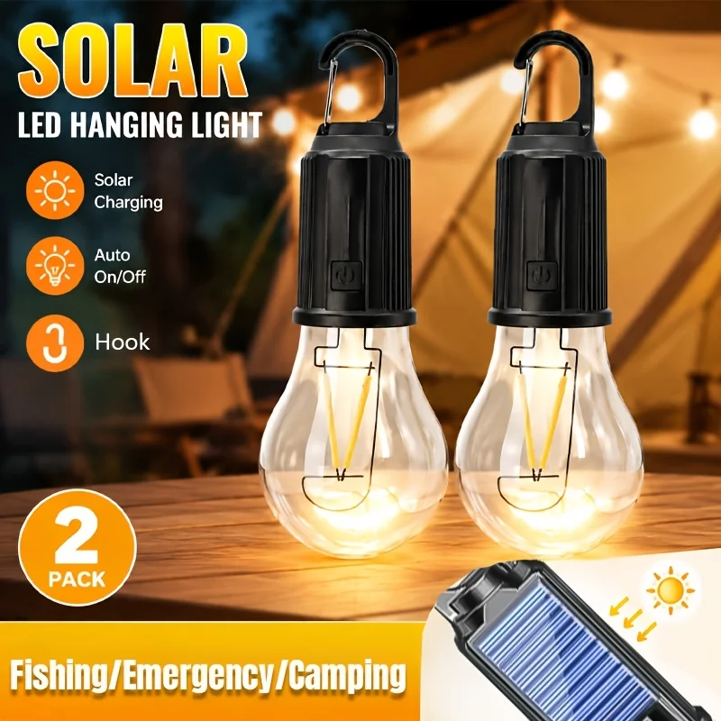 Camping Solar Lantern - Lampes de camping solaires à LED,