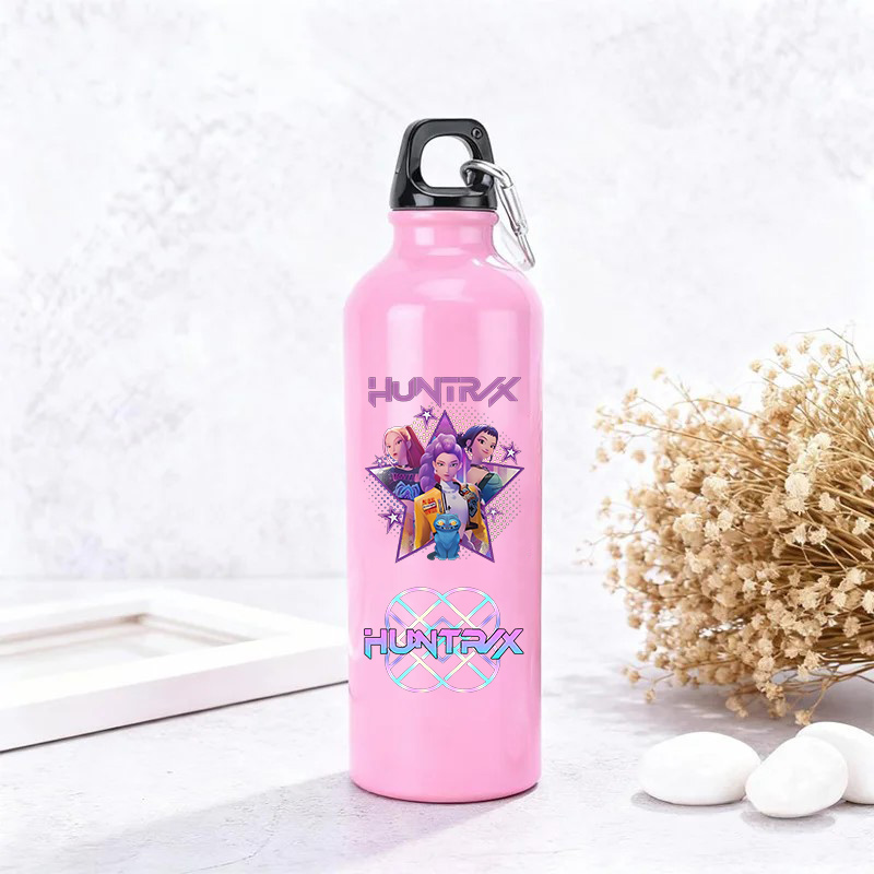 Outdoor Camping Anime - Bouteille d'eau en aluminium avec motif