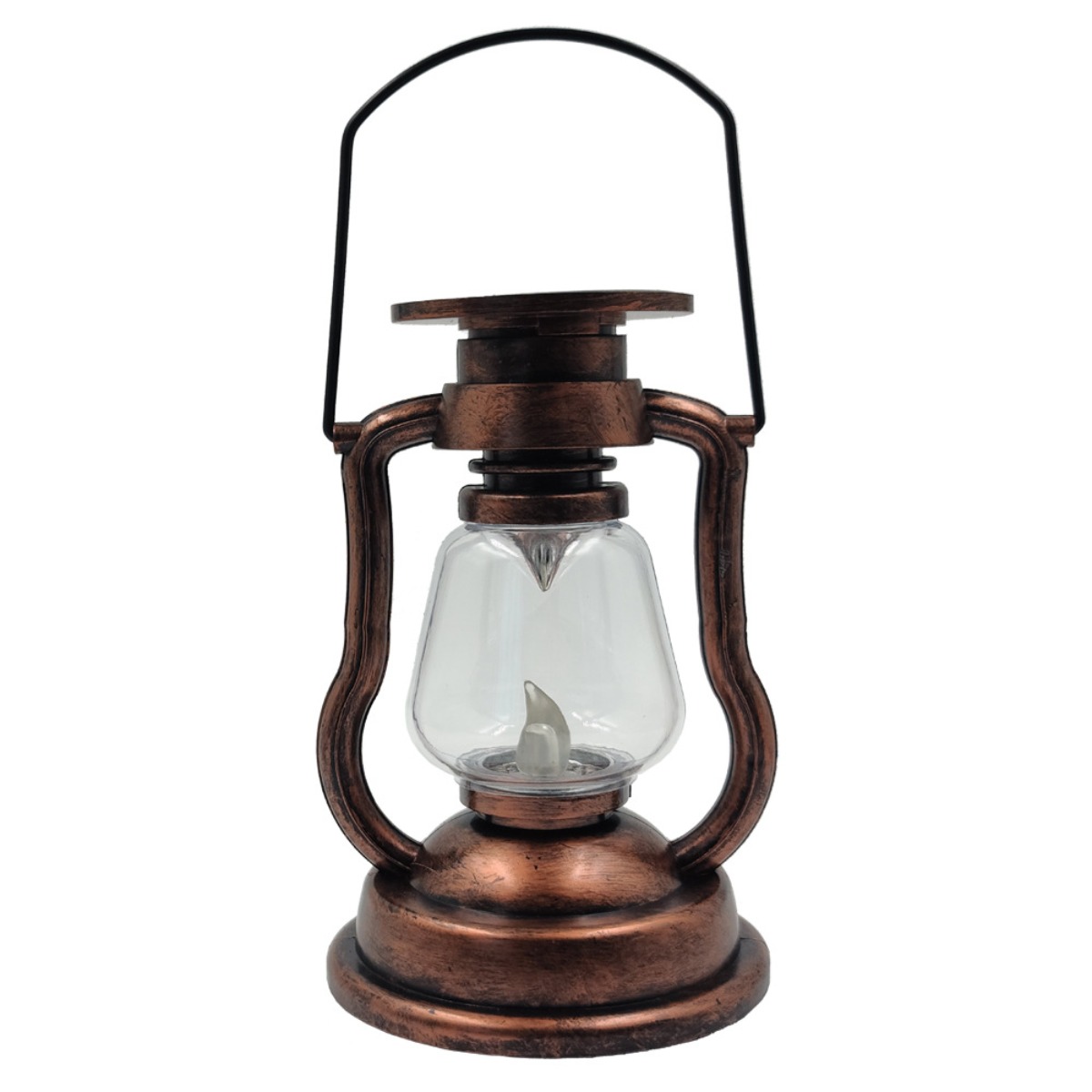 Camping Solar Lantern - Lampe solaire rétro à kérosène explosive,