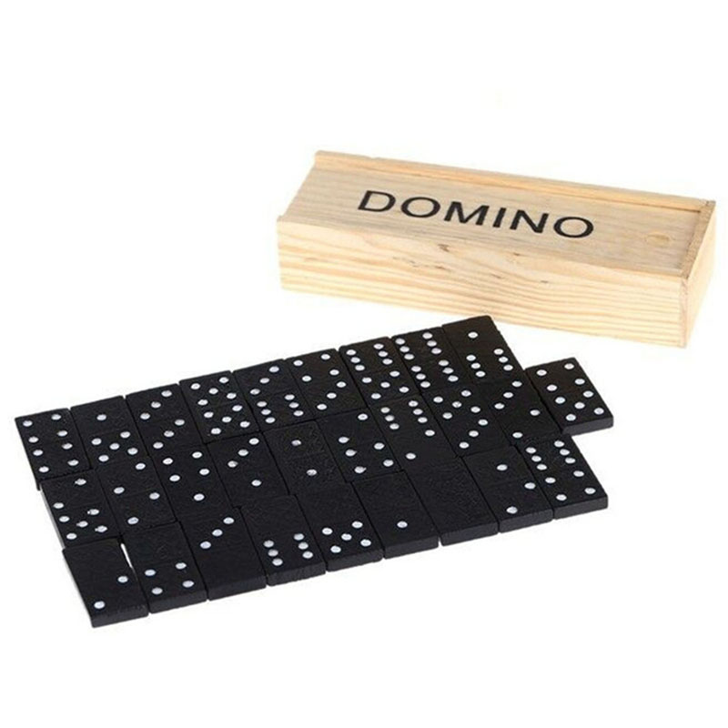 Outdoor Camping Toys - Jeu de dominos en bois 28