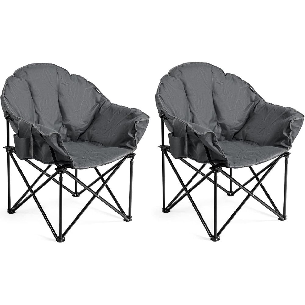 Outdoor Oversized Camping Chair - Fauteuil de camping surdimensionné et rembourré