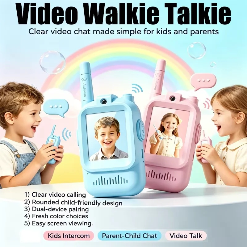 Outdoor Camping Videos - NOUVEAU Pack de 2 talkies-walkies vidéo
