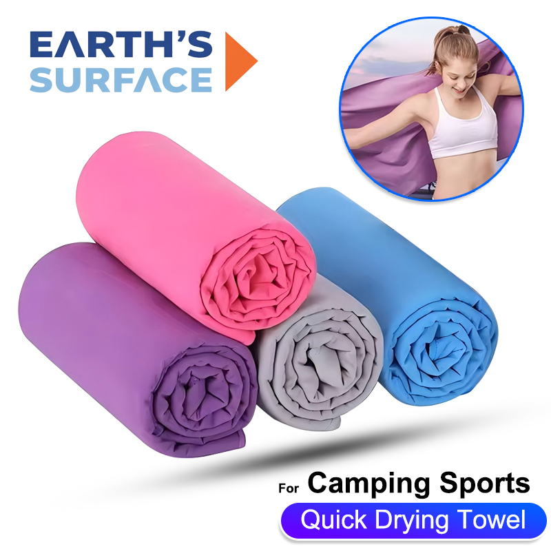 Camp Towel Microfiber - Serviette de sport à séchage rapide