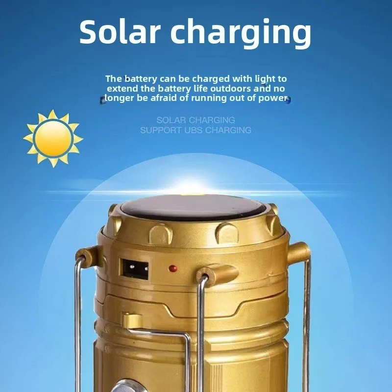 Camping Solar Lantern - Lumière de cheval extérieure lumière de