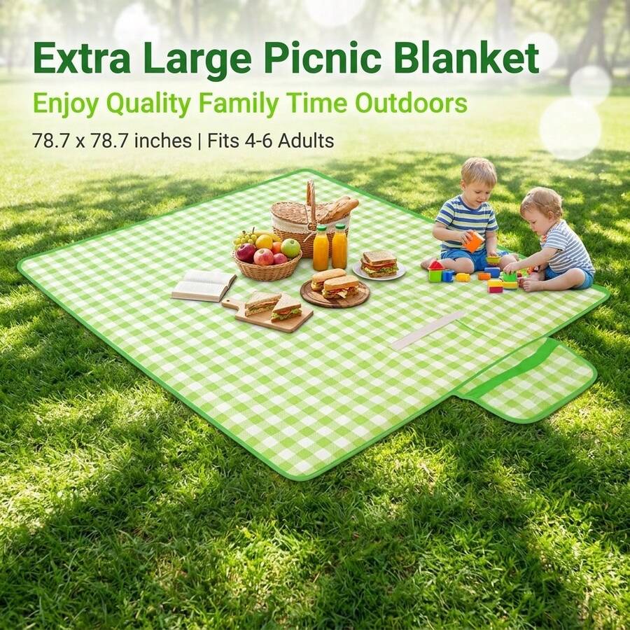 Outdoor Camping Mats Large - Tapis de pique-nique pliable imperméable à
