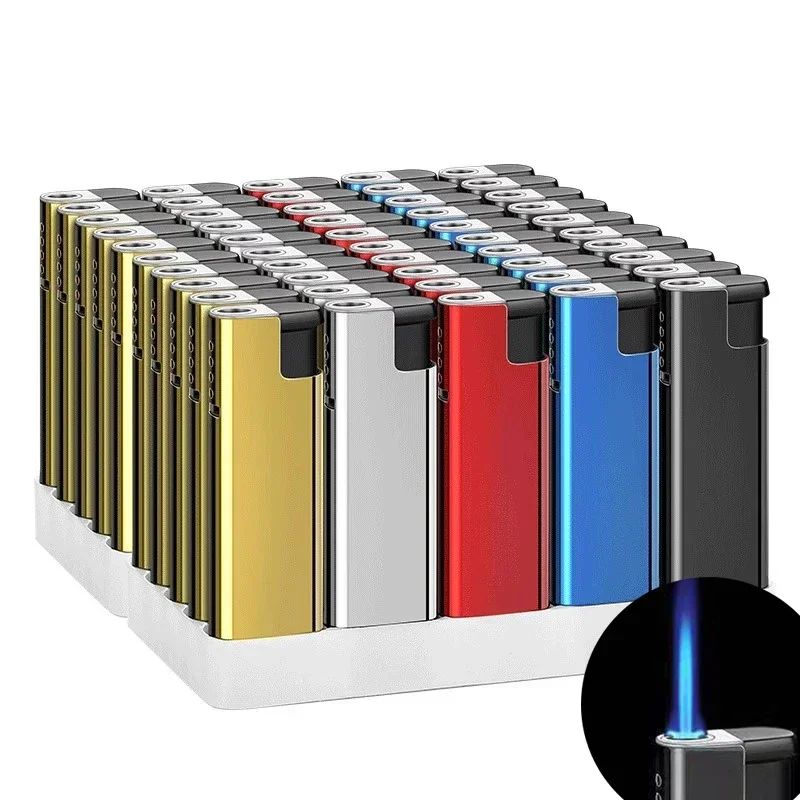 Outdoor Windproof Lighter - Briquet à flamme bleue à Injection