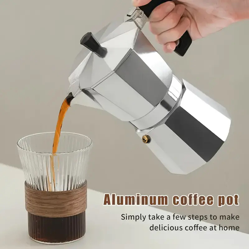 Outdoor Camping Items - Cafetière Moka Classique en Aluminium 50-300ML