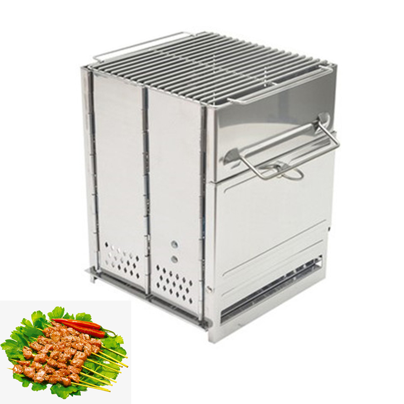 Cooking Outdoor Camping - Réchaud à bois démontable et portable