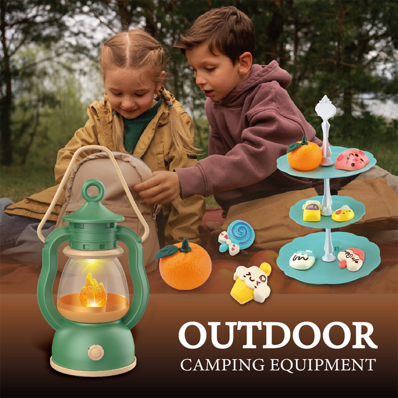 Outdoor Camping Toys - Ensemble de Camping pour enfants, feu