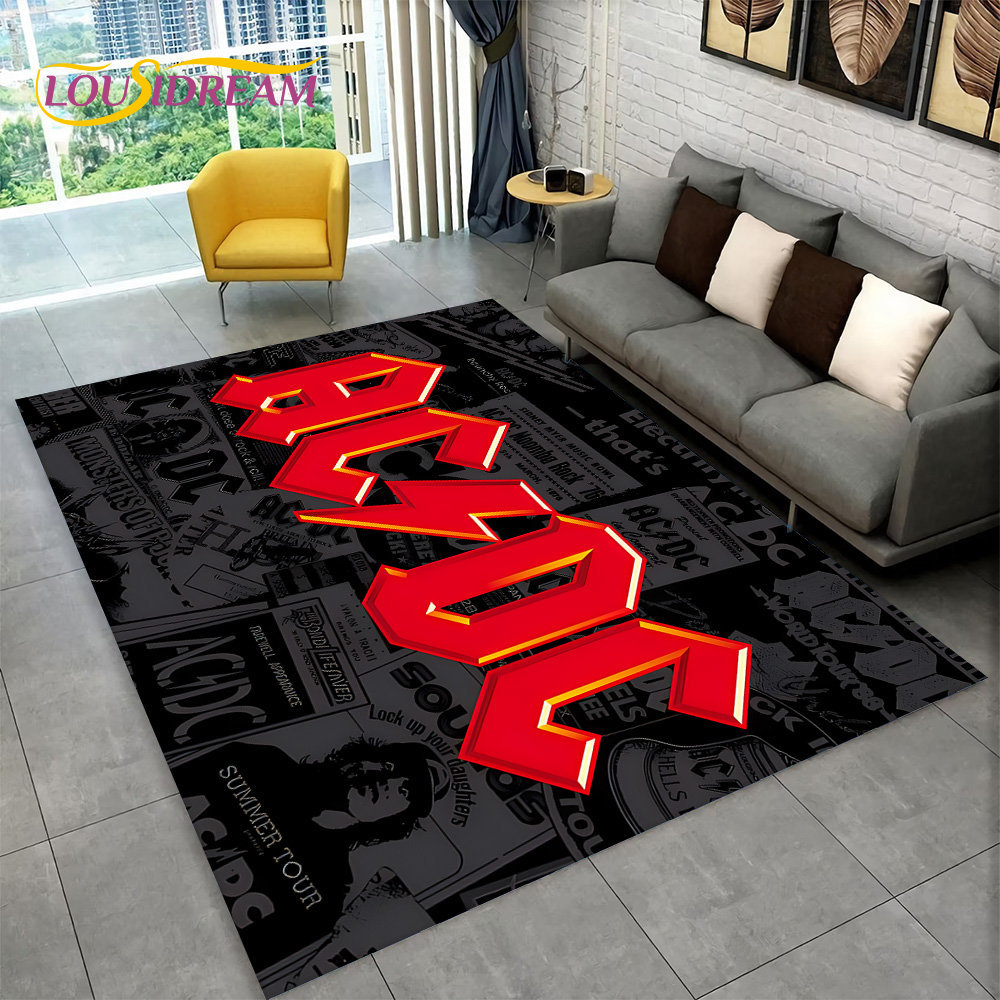 Outdoor Camping Mats Large - Tapis de sol AC/DC Rock Band,