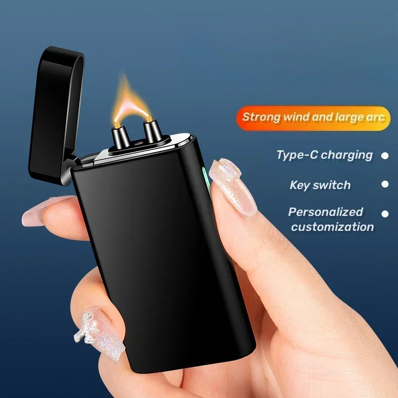 Outdoor Windproof Lighter - Briquet à arc haute puissance, briquet