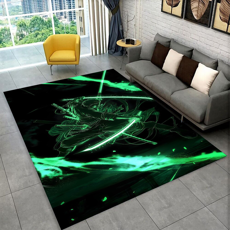 Outdoor Camping Anime - Tapis antidérapant classique One Piece Zoro