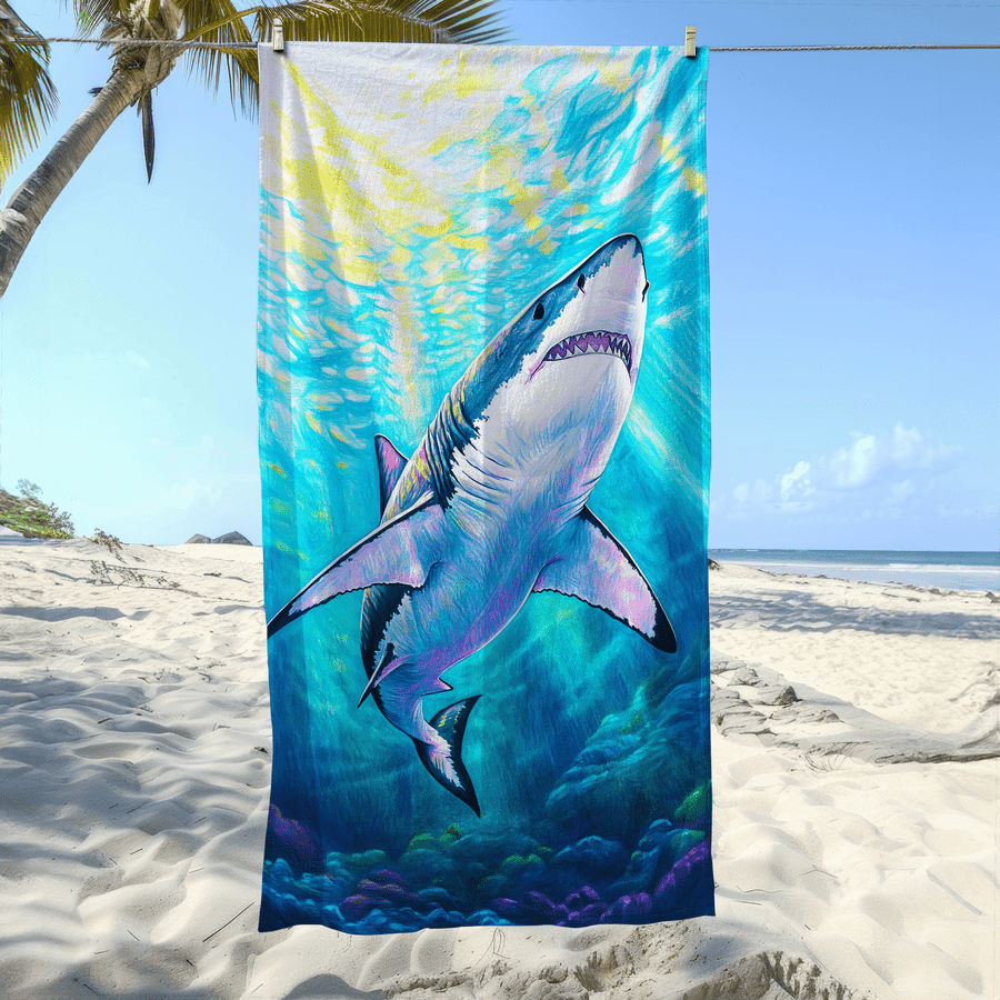 Camp Towel Microfiber - 1 serviette de plage en microfibre