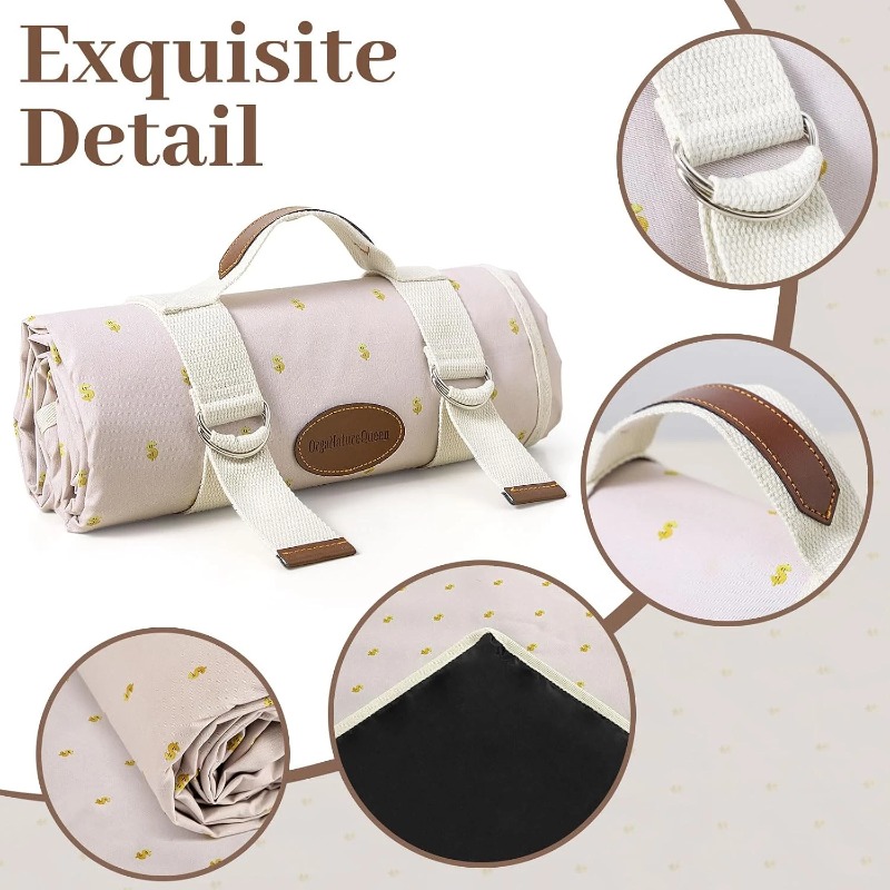 Outdoor Camping Mats Large - Couverture de pique-nique imperméable grande taille,