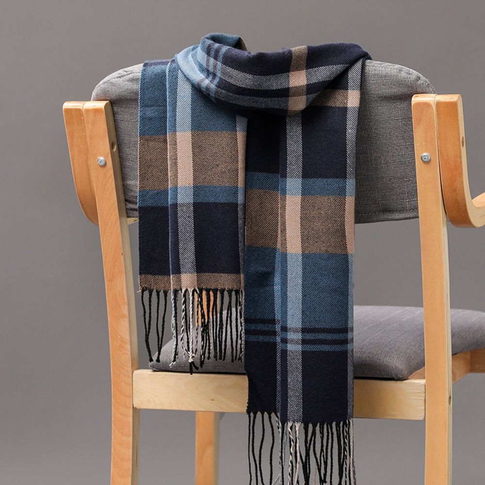 Outdoor Camping Winter - Écharpe classique pour hommes hiver épais