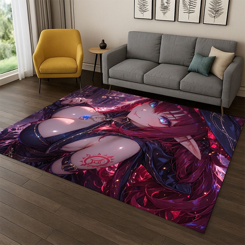 Tapis de dessin animé mignon e - Outdoor Camping Anime avis et prix