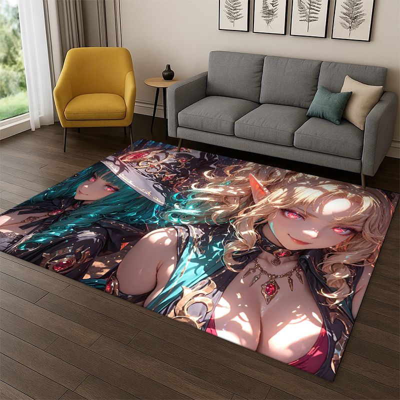 Tapis de dessin animé mignon e - Outdoor Camping Anime avis et prix