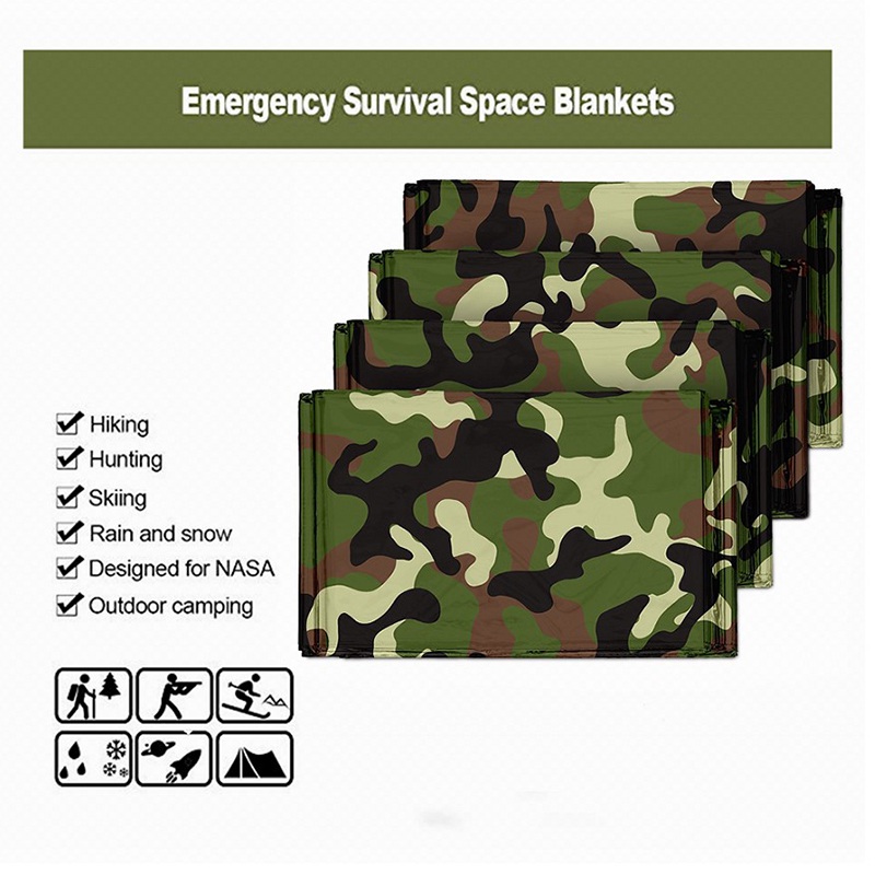Couverture thermique d'urgence - Camping Rain Poncho avis et prix