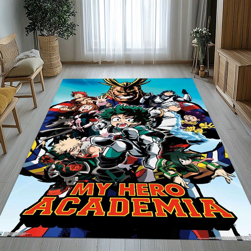 Tapis antidérapant pour salon, - Outdoor Camping Anime avis et prix