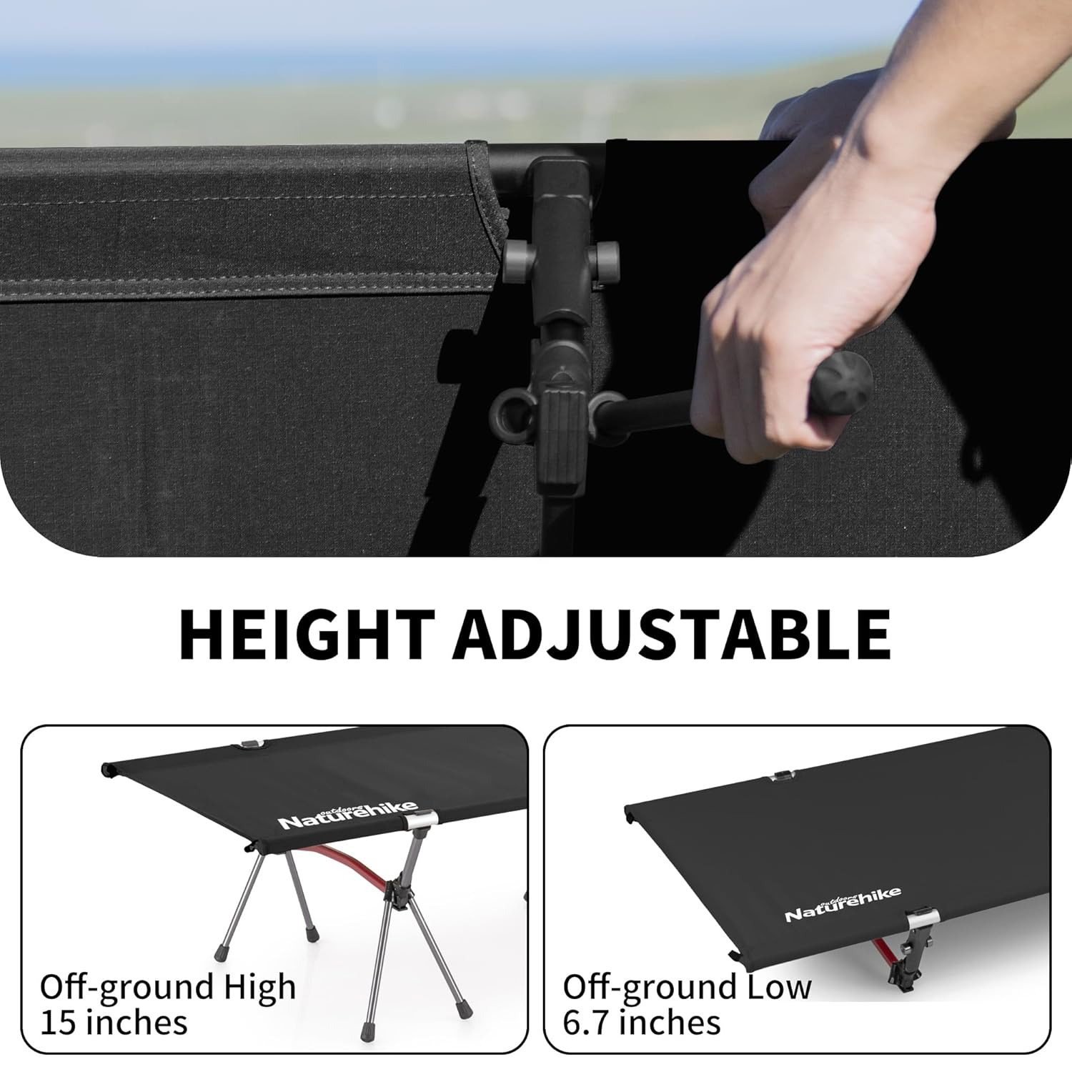 Lit de camping pliable Natureh - Ultralight Ground Sheet avis et prix