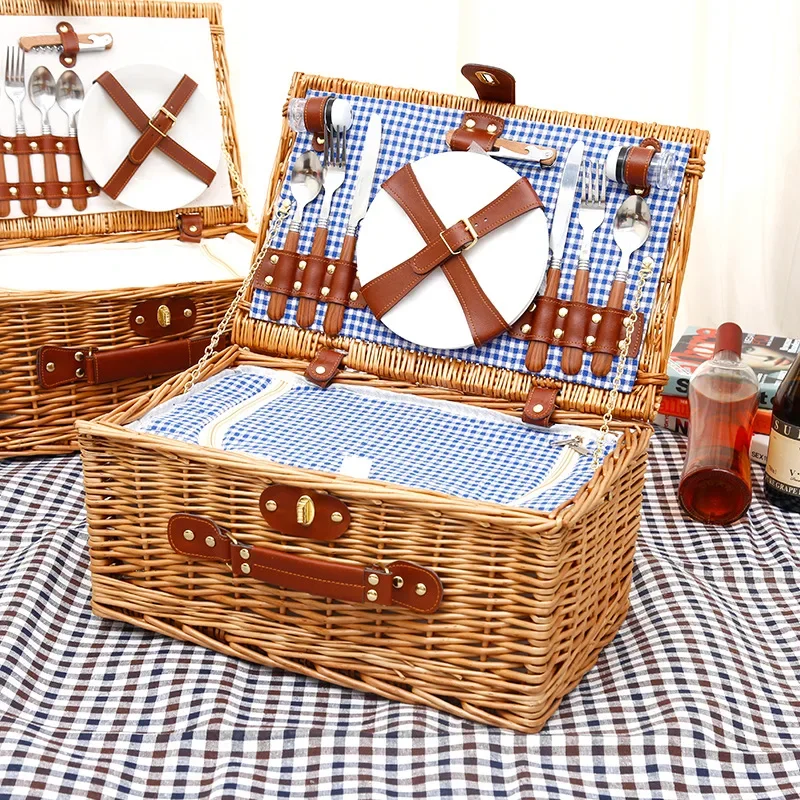 Panier de pique-nique familial - Outdoor Camping Storage Box avis et prix