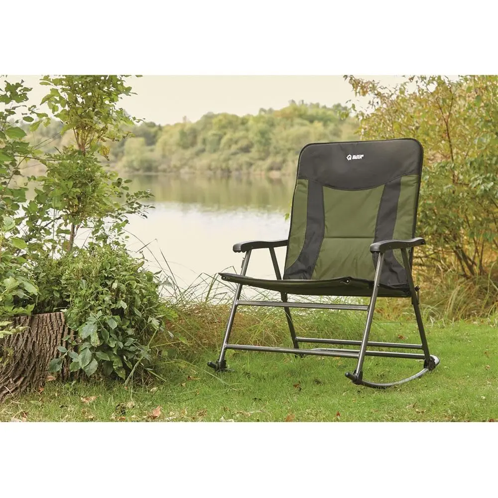 Chaise de camping à bascule po - Outdoor Oversized Camping Chair avis et prix