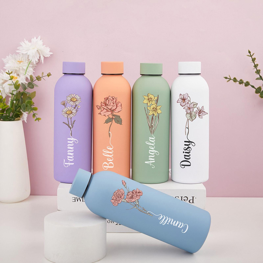 Bouteille d'eau florale person - Outdoor Camping Items avis et prix