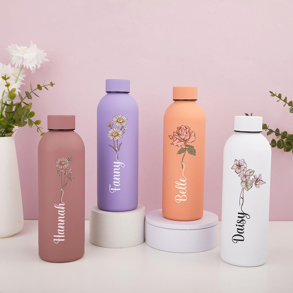 Bouteille d'eau florale person - Outdoor Camping Items avis et prix