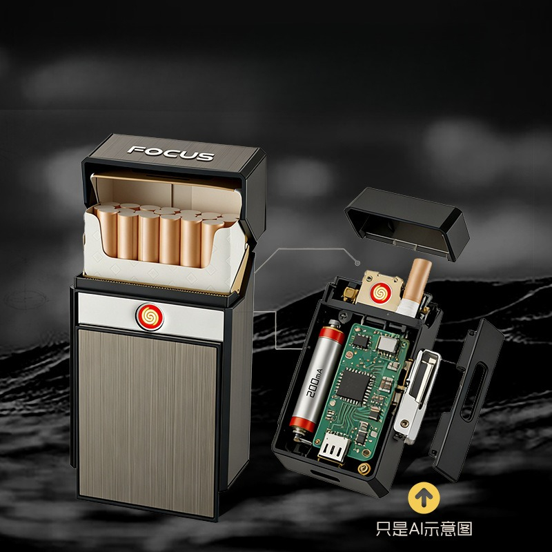 Nouveau briquet USB pour cigar - Outdoor Windproof Lighter avis et prix
