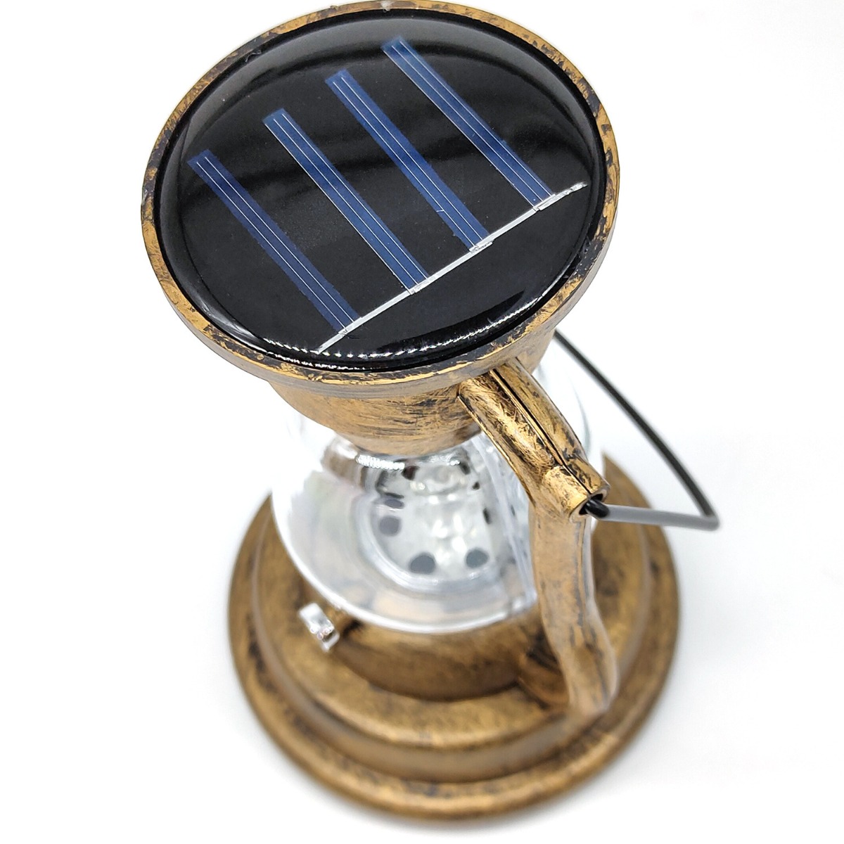 Lampe solaire rétro à kérosène - Camping Solar Lantern avis et prix
