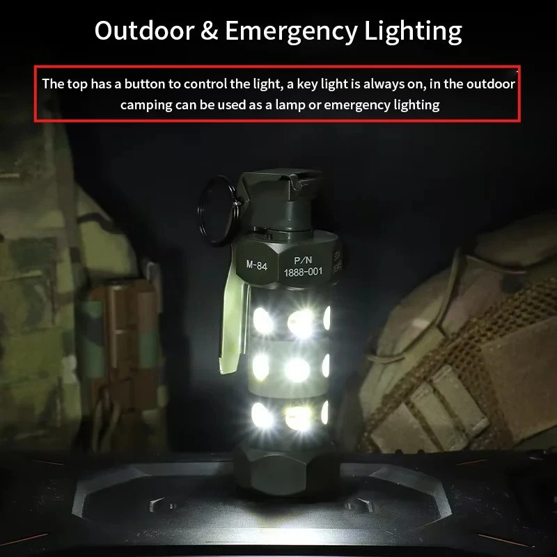 Grenade Flashbang M84 en allia - Outdoor Camping Toys avis et prix