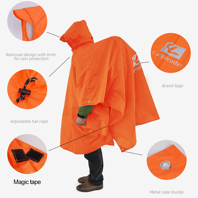 Manteau imperméable d'extérieu - Camping Rain Poncho avis et prix