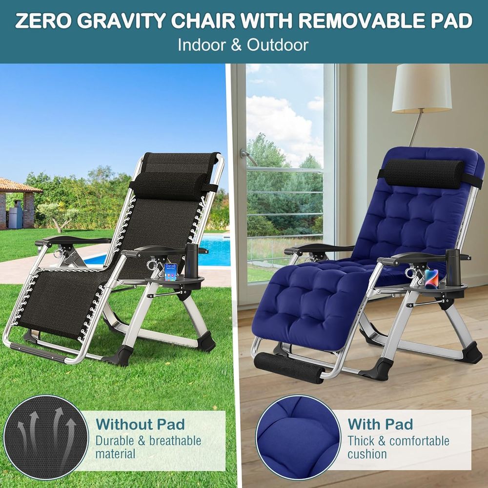 Chaise zéro gravité élargie 29 - Outdoor Oversized Camping Chair avis et prix