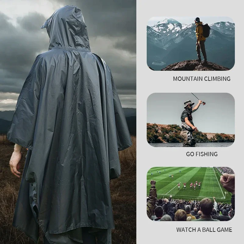Manteau imperméable militaire  - Camping Rain Poncho avis et prix
