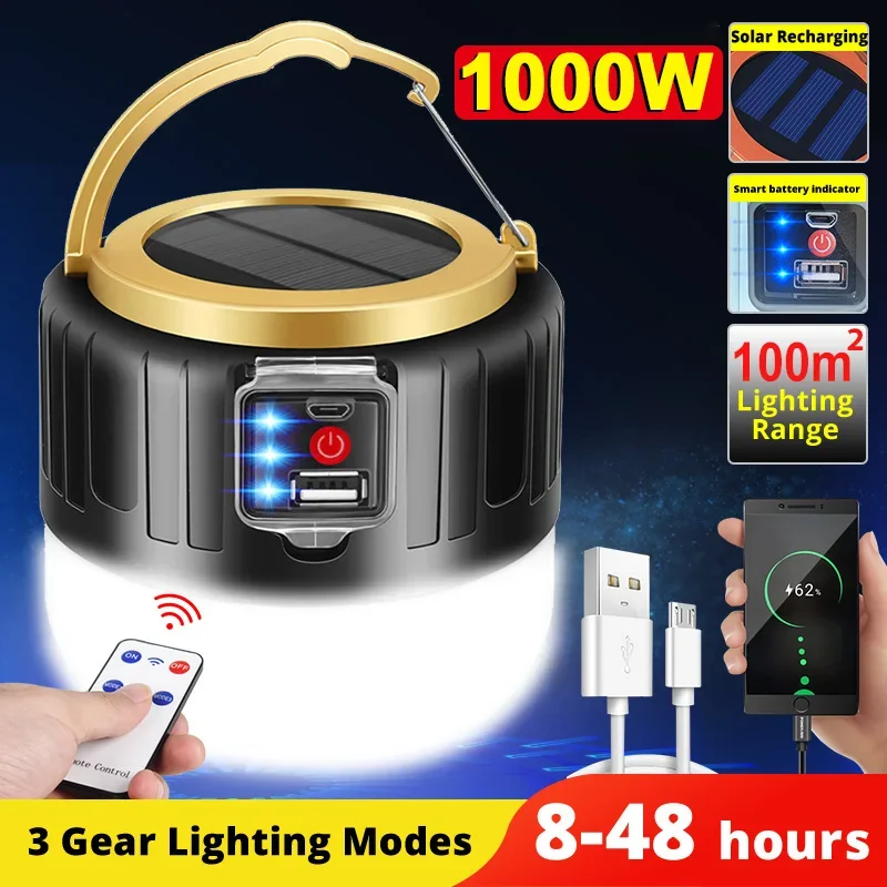 LED solaire Camping lumière ba - Camping Solar Lantern avis et prix