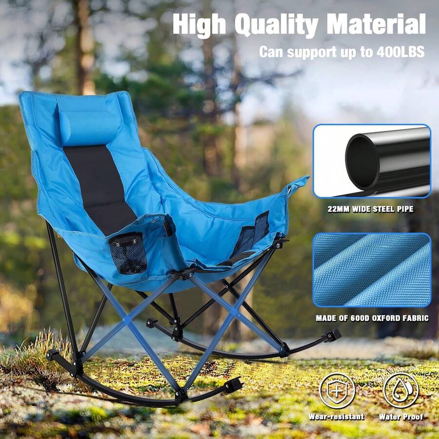 Chaise de camping pliante d'ex - Outdoor Oversized Camping Chair avis et prix