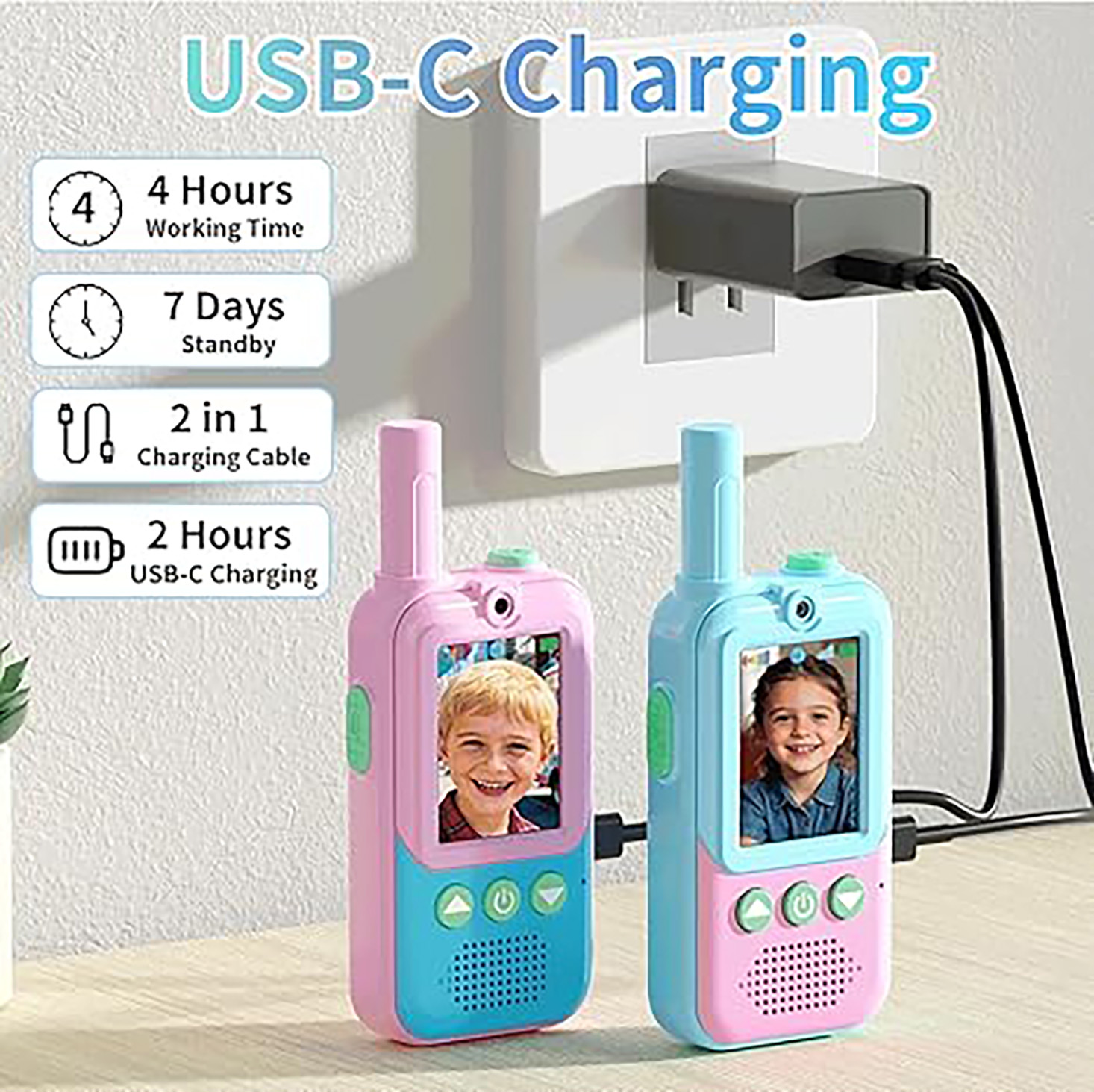 Talkies-walkies vidéo recharge - Outdoor Camping Videos avis et prix