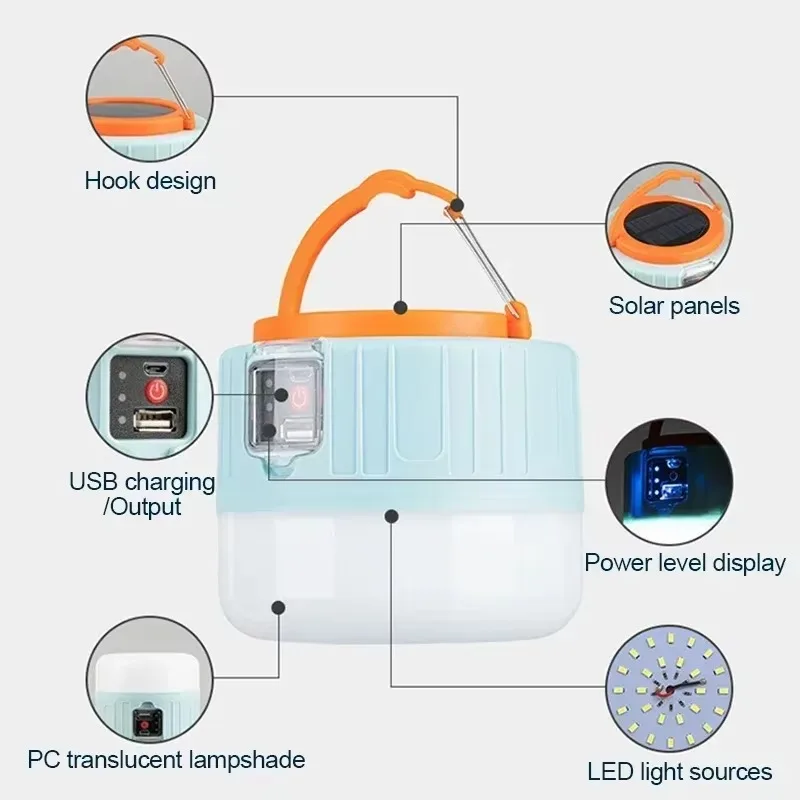 Lanterne solaire de Camping LE - Camping Solar Lantern avis et prix