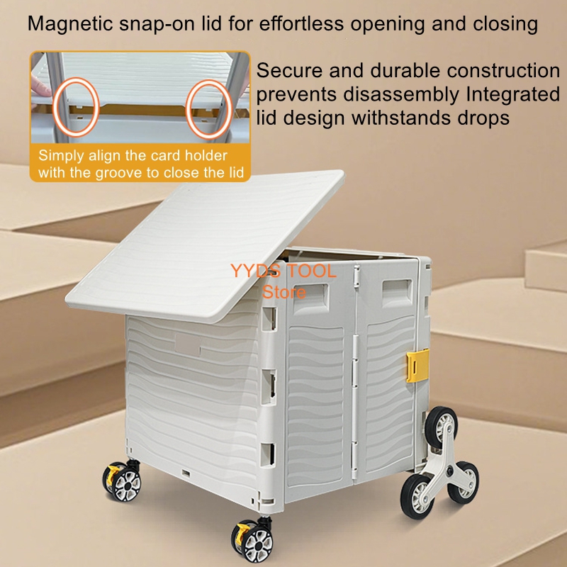 Chariot de courses pliant de C - Outdoor Camping Storage Box avis et prix