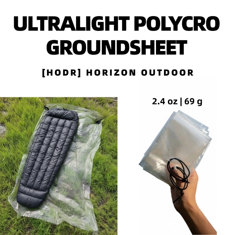 [HODR GEAR] Tapis de sol ultra - Ultralight Ground Sheet avis et prix