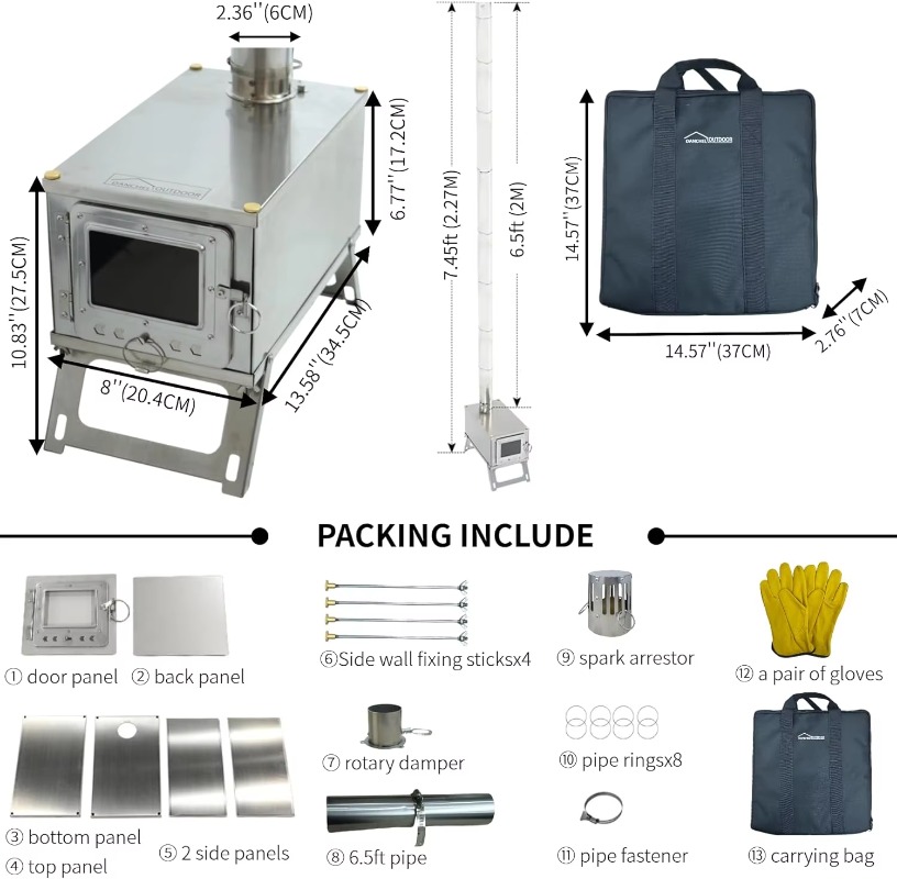 【Populaire】 Poêle de camping p - Cooking Outdoor Camping avis et prix