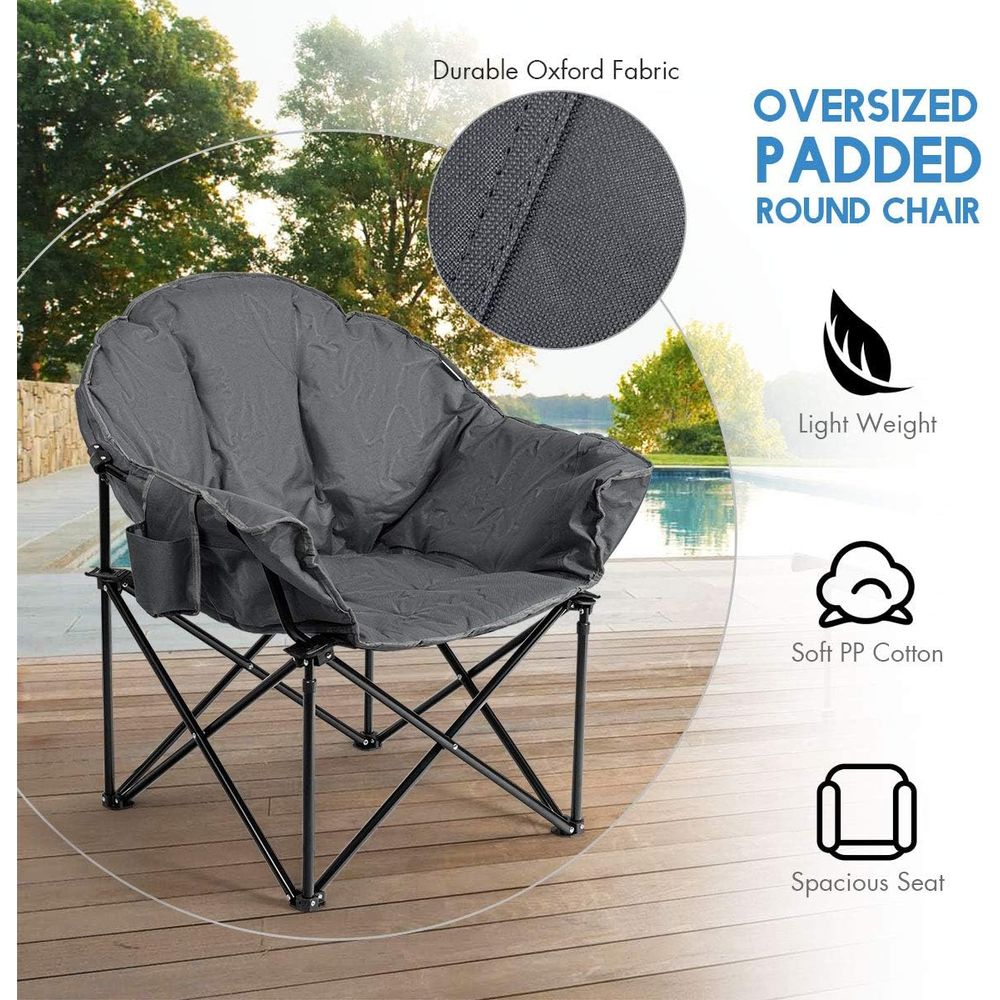 Fauteuil de camping surdimensi - Outdoor Oversized Camping Chair avis et prix