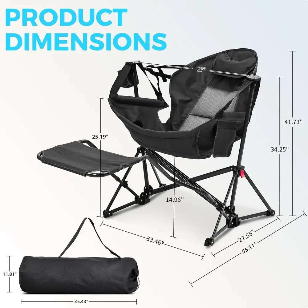 Hamac portable surdimensionné  - Outdoor Oversized Camping Chair avis et prix
