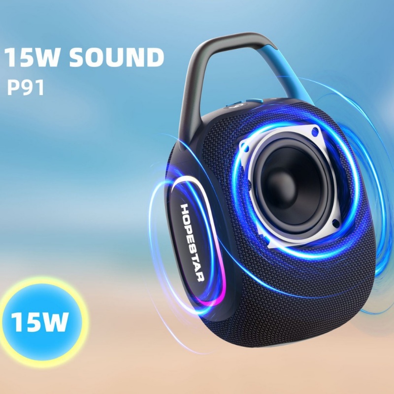 HOPESTAR P91 haut-parleur Blue - Outdoor Camping Videos avis et prix