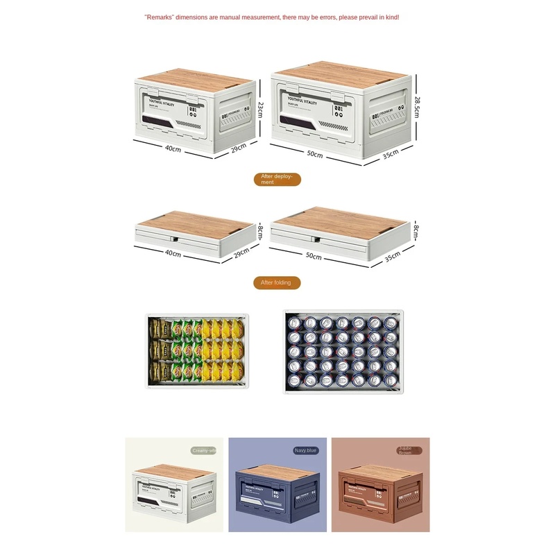 Boîte de rangement extérieure  - Outdoor Camping Storage Box avis et prix