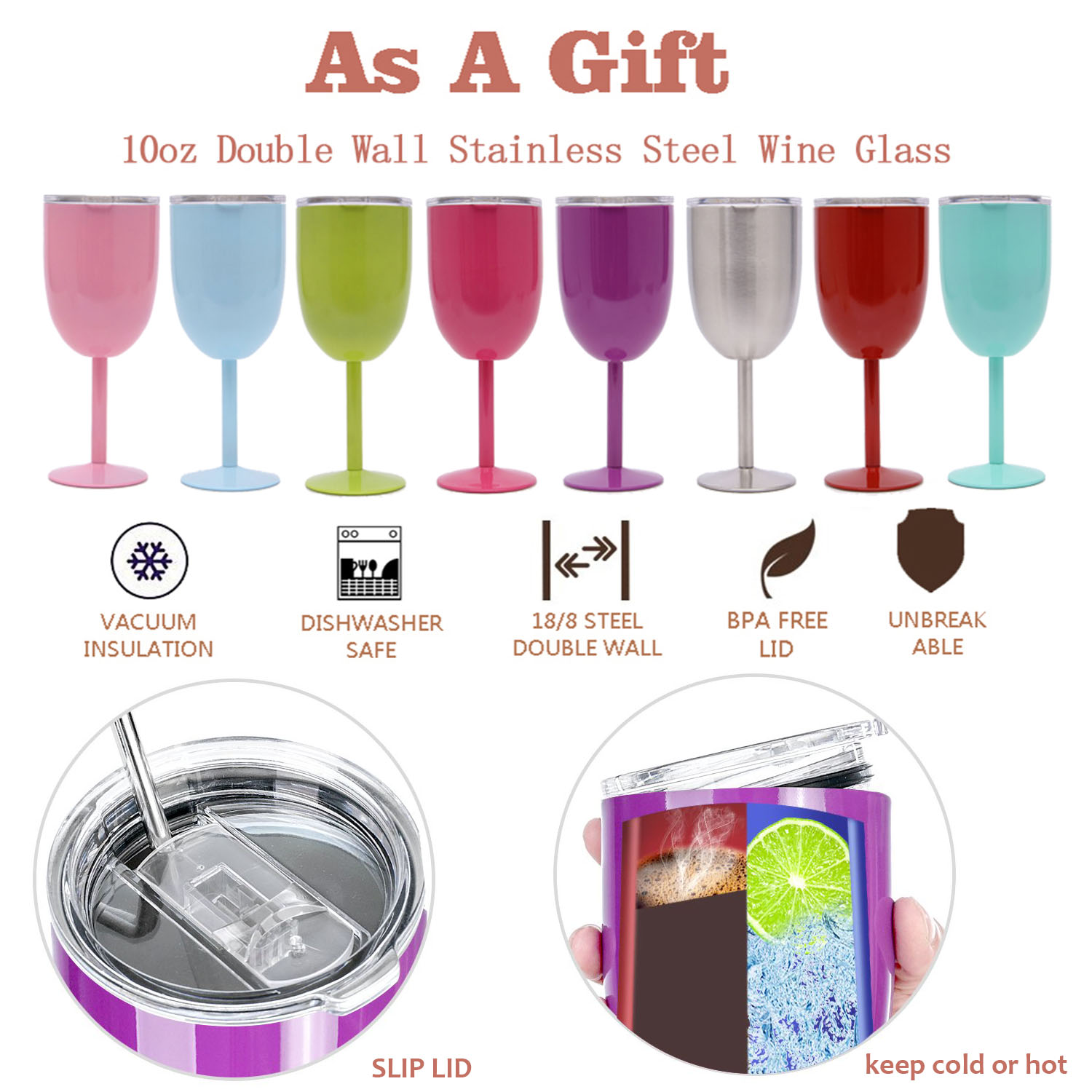 Verres à vin personnalisés en  - Outdoor Camping Items avis et prix