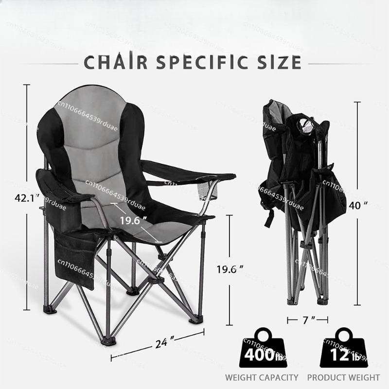 Chaise pliante de camping d'ex - Outdoor Oversized Camping Chair avis et prix
