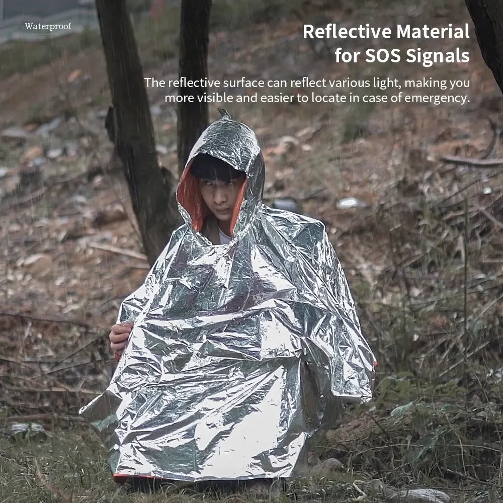 Poncho imperméable d'urgence,  - Camping Rain Poncho avis et prix