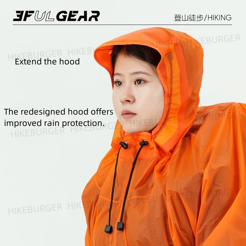 Poncho de pluie 3 en 1 3F UL G - Camping Rain Poncho avis et prix